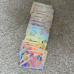 Sailor Moon collectible cards, random * 5